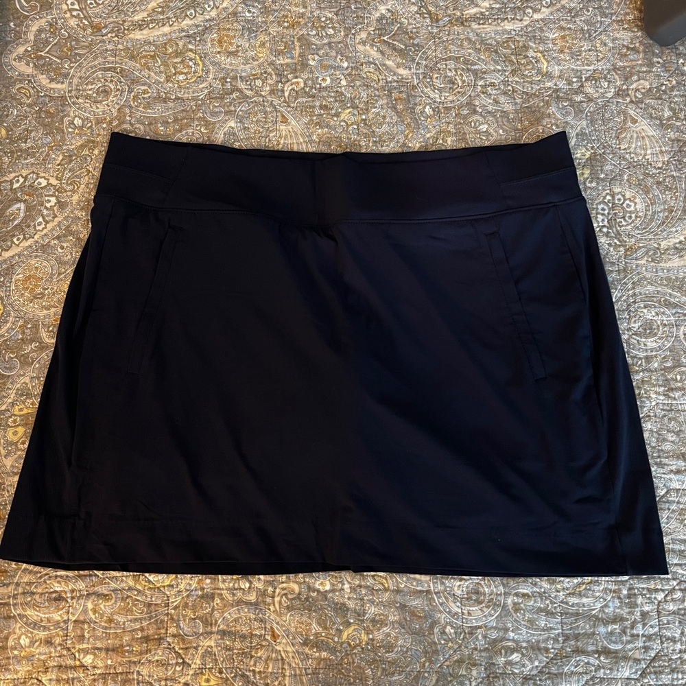Navy Blue Athletic Skort